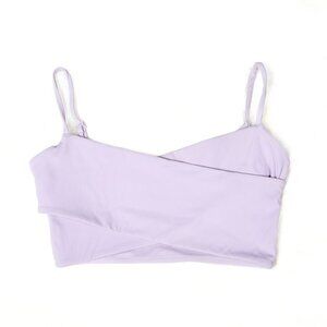 ADANOLA Ultimate Wrap Bra in Lilac  - Size Small